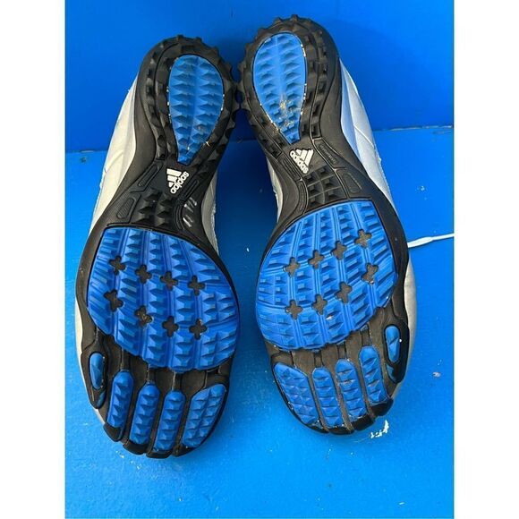Adidas Golf Shoes Mens 11.5 M Tour 360 Black Boost Cleats Leather EVG 791003 main image 6
